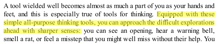 PhilosophyPub's tweet image. What is a #deepity? @DanielDennett explains.

Also: What’s the use of the thinking tools we have looked at so far? Some expand our horizons, others help us find secure footing. Some explode in our faces.

Thinking about them can improve our intellectual game.
#Logik #Philosophie