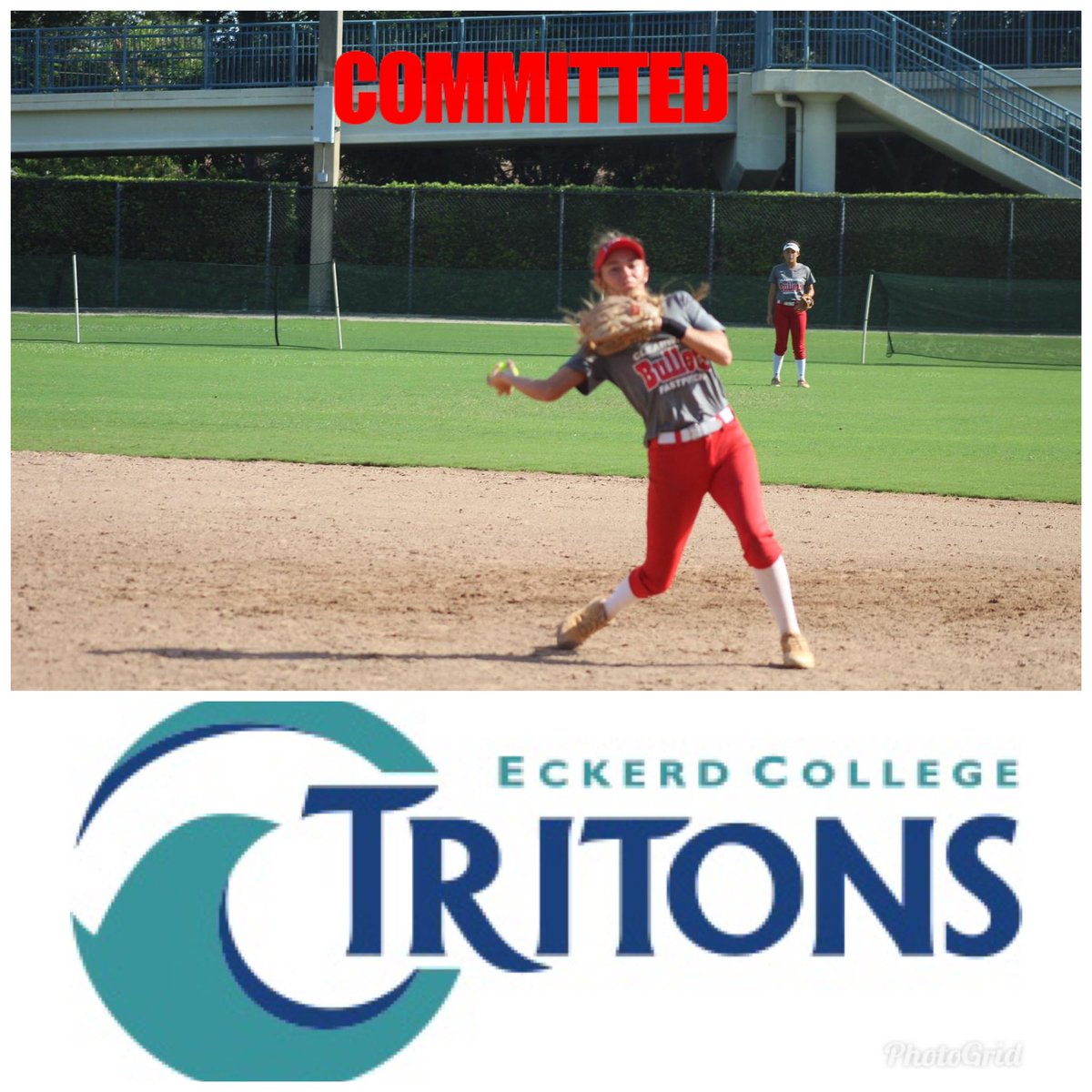 Bullets_18u's tweet photo. Proud of @JadynWright7 for committing to @EckerdSoftball today! Coach Katie is getting a great student-athlete  #bulletstrong https://t.co/Cz4adteEY9