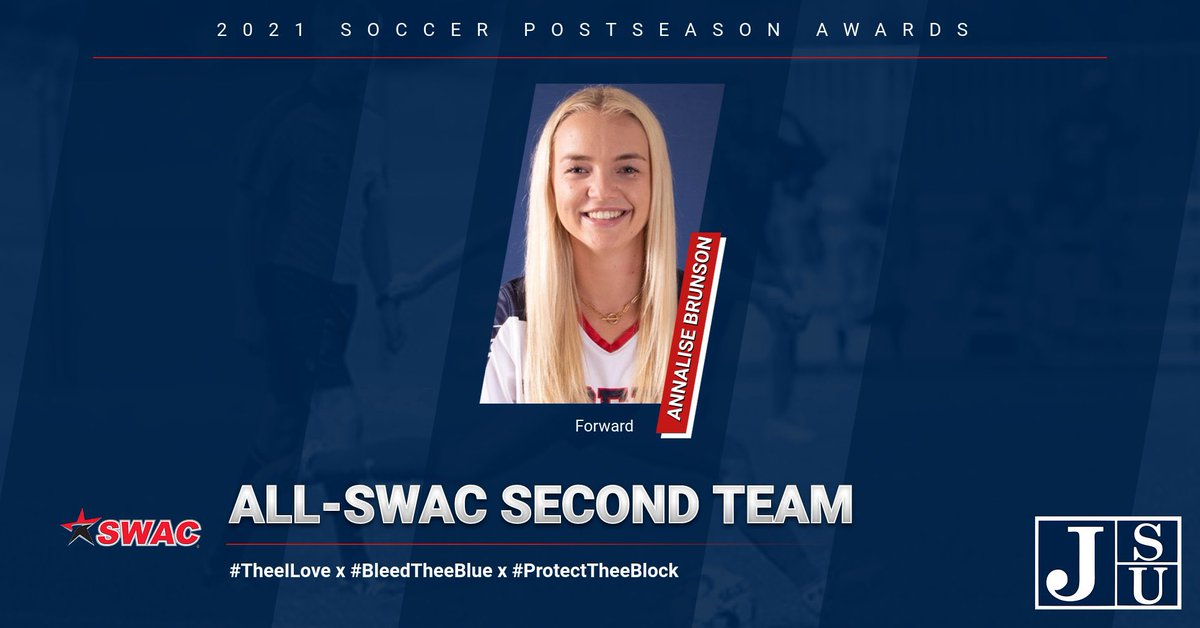 Congratulations to <a href="/annalisebrunson/">annalisebrunson</a> on being named to the All-<a href="/theswac/">Southwestern Athletic Conference</a> Second Team. 

#TheeILove x #BleedTheeBlue x #ProtectTheeBlock