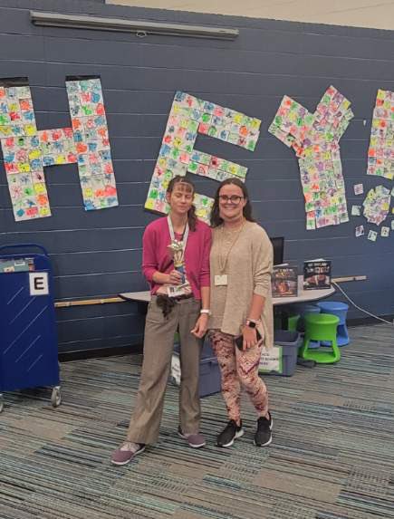EilandKISD's tweet photo. Celebrating our @EilandKISD staff that have demonstrated our school core values throughout this past month 🏆 Also, congrats to our @Kahoot Champions, our 4th Grade Team🎉#PassTheTrophy #2ndMileService
#EilandFanTheFlame https://t.co/TOCoz5RWKl