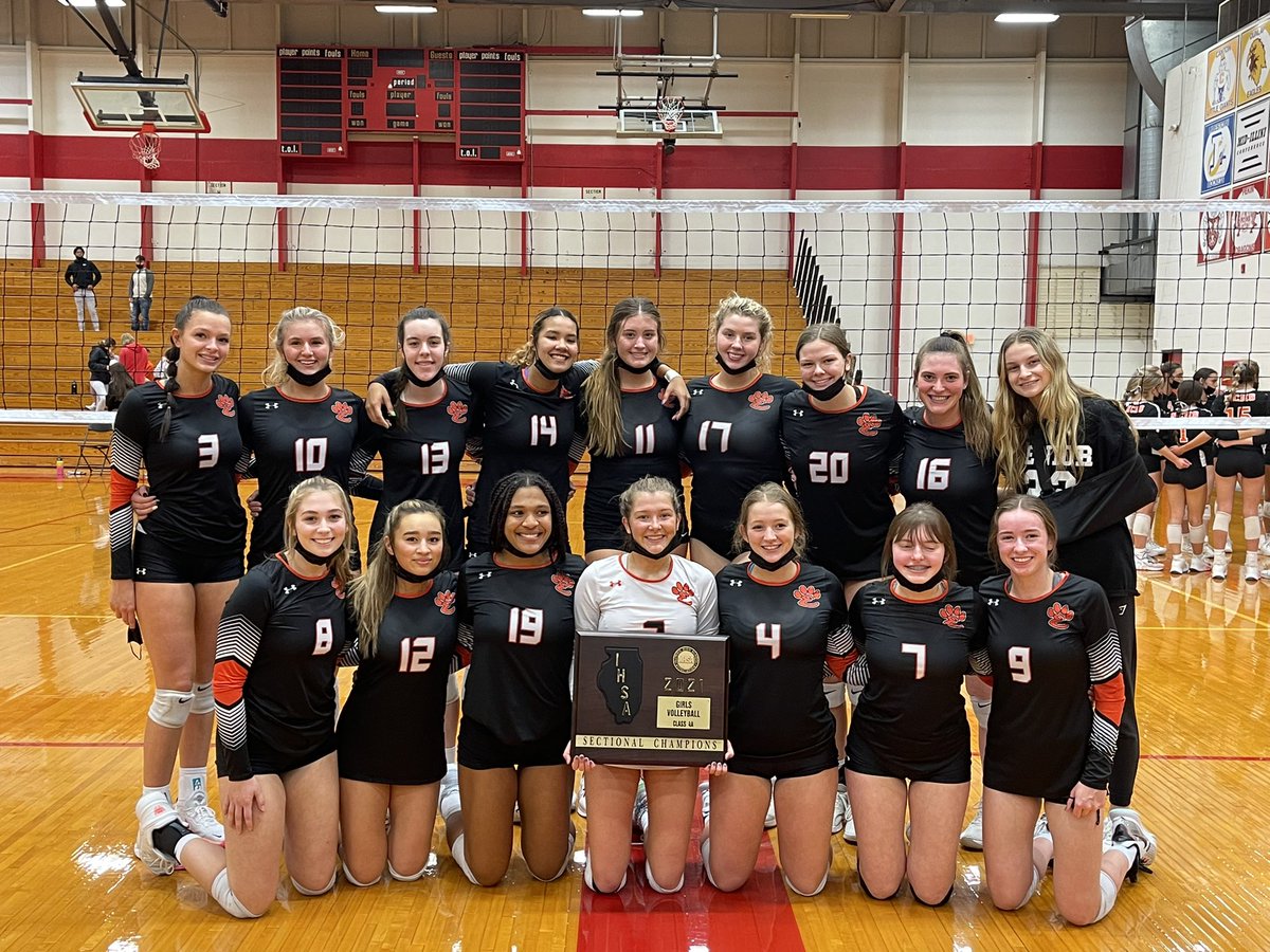 SECTIONAL CHAMPS‼️ 🧡🏐🖤