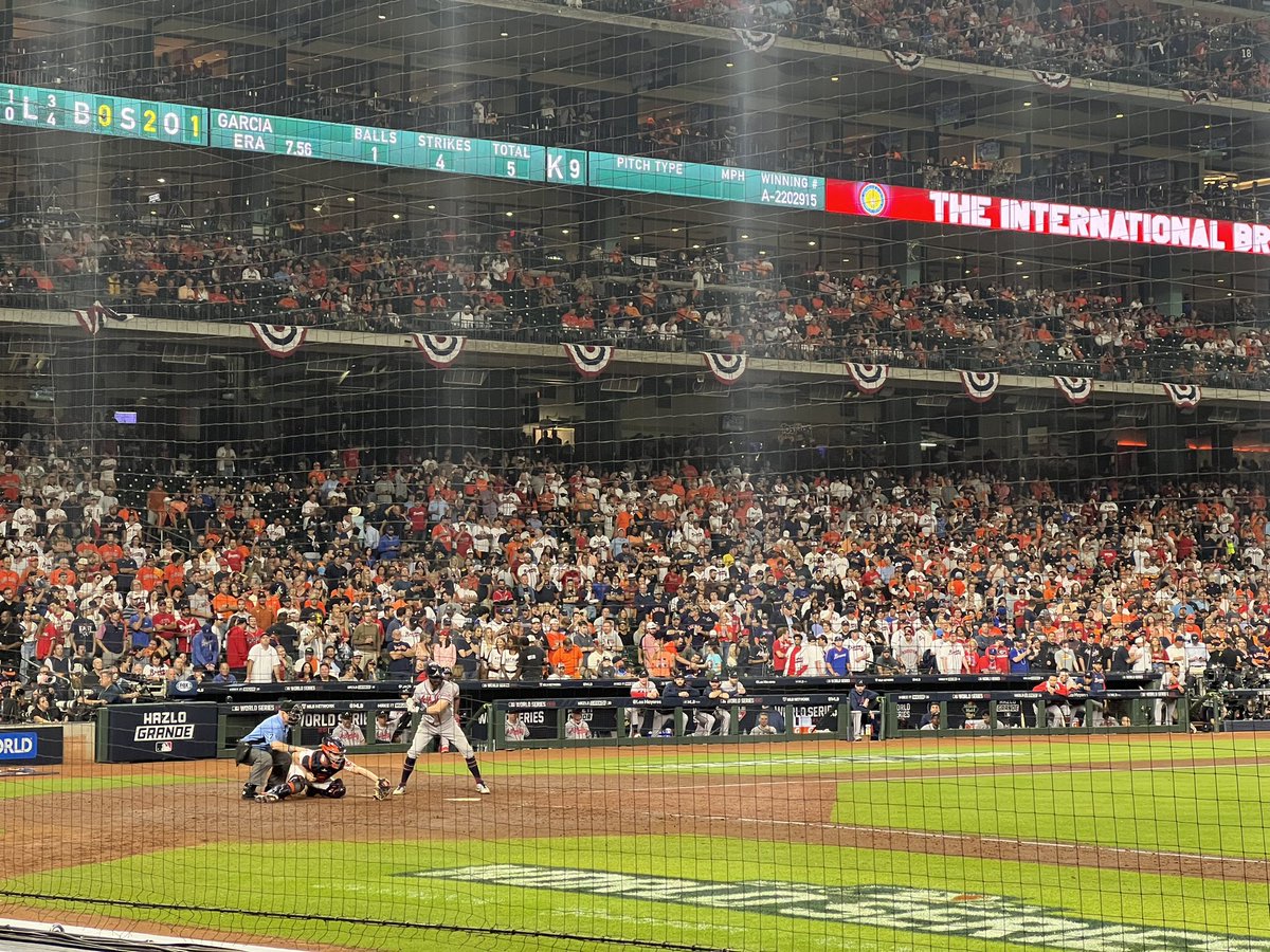 Finally recovered after an incredible night…

WORLD SERIES CHAMPS! 

Go Braves! 

#BattleATL #WorldSeries