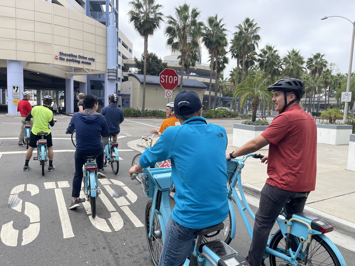 SoCal_ITE's tweet photo. A recap of our Technical Tour of the Long Beachβs Bike Facilities.
Thank you to Alicia Yang, @Rockmiller , and Min Zhou planning this event, the @LongBeachCity for the tour, and to our event sponsor @KOACorp π΄πΎπ΅π½
#itesocal #ite #biking https://t.co/WakLWhK4n8