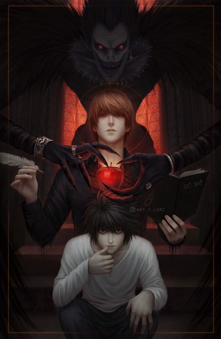 Fondos de #Deathnote para <a href="/Jiley9876/">Javi⚯͛</a> disfrutalos no olviden darle ❤🔃