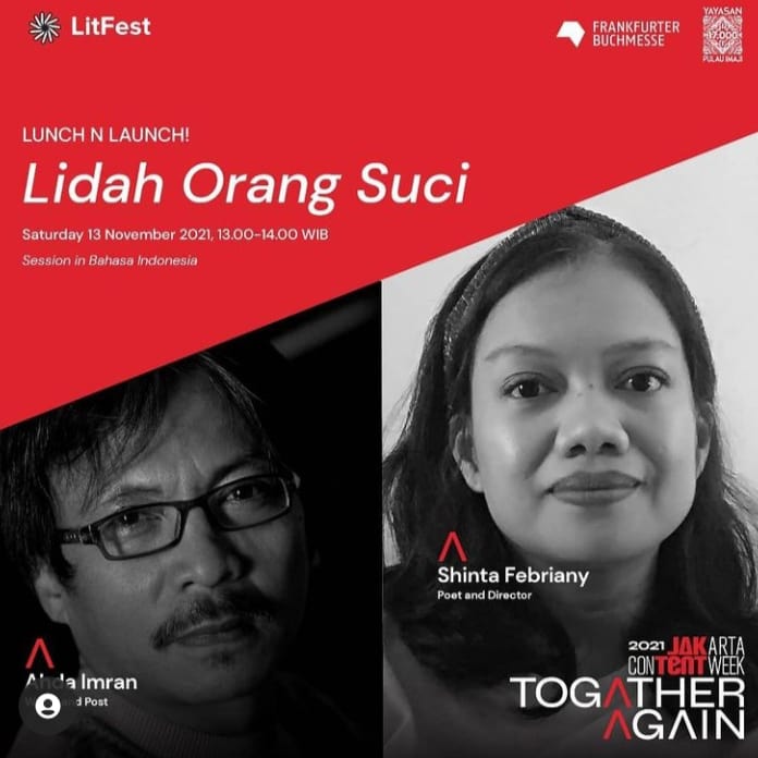 Di JakTent bareng saya dan <a href="/shintafebrianys/">shinta febriany</a> kita ghibah ihwal orang suci lagi, gaes. Insya Allah berkah dan menjadi amal baik,  Amin ya Rabb...