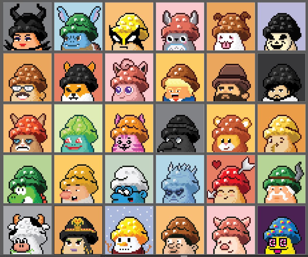 <a href="/Nicole_Harris93/">NicoleHarris</a> hi nicole🥰 you wouldn’t want to miss this project <a href="/funky_shrooms/">Funky Shrooms Metaverse | SOLD OUT</a> the cutest and magical collection hand drawn by <a href="/HolyOlliee/">Ollie</a>, and a warm community making life exciting every day🍄💖