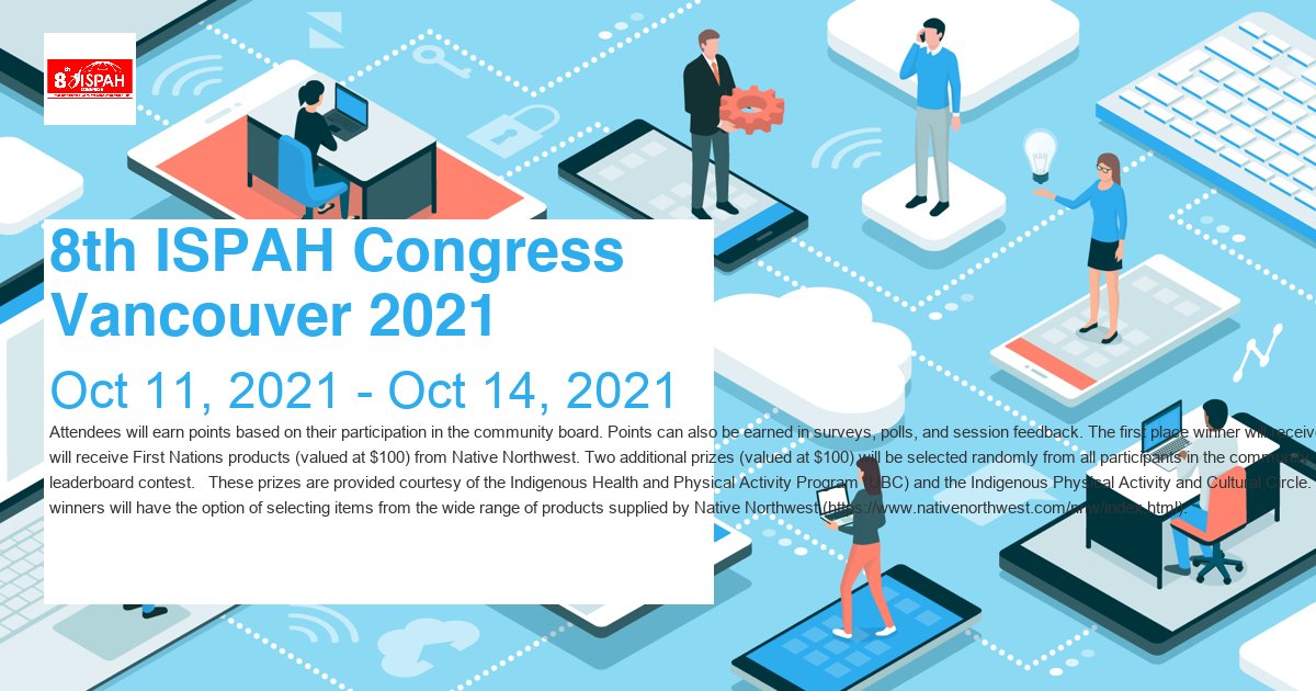 Please participate in our community leaderboard to be eligible for prizes.  -via Whova Event App