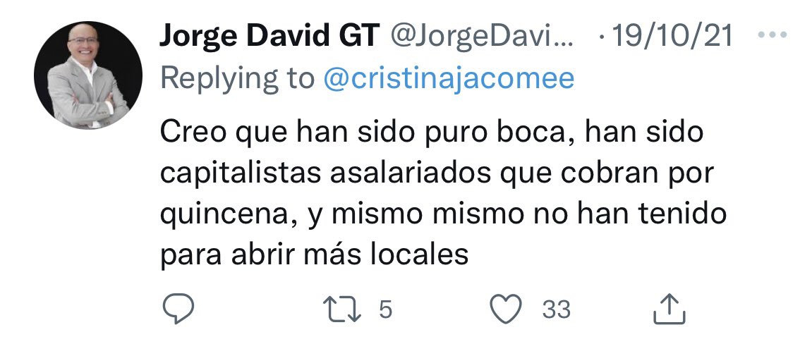 gabstaffh's tweet photo. Aplausos @FrCoronel 👏🏻
Cerrada de boca al par de borregos y felicidades por tus nuevos locales. https://t.co/SEtQXK4LWN