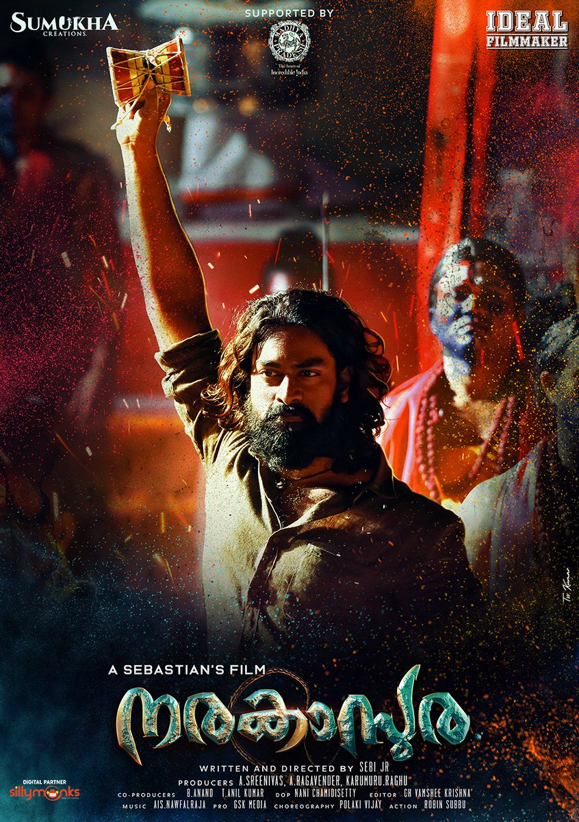 SebiJr_'s tweet photo. Here's presenting you the character poster of @RakshitAtluri from #Narakasura, 𝐇𝐢𝐠𝐡 - 𝐎𝐜𝐭𝐚𝐧𝐞 𝐀𝐜𝐭𝐢𝐨𝐧 𝐏𝐚𝐜𝐤𝐞𝐝 𝐕𝐢𝐨𝐥𝐞𝐧𝐭 𝐃𝐫𝐚𝐦𝐚.

@SebiJr_ @sangeerthanaluv @ais_nawfalraja @sumukhaoffl @idealfilmmaker @MPTourism @GskMedia_PR @SMTollywood https://t.co/zByspynLu9