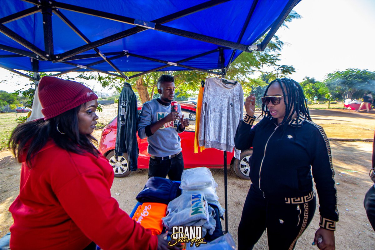 grandsaturdays's tweet photo. Book yourself a stall |
@MarkSwag_Intl 👕 stall on the last #GrandSaturdays 🥂 catch their stall again this year. 🥂🔥🎧🎶 https://t.co/8jXGg29PAt