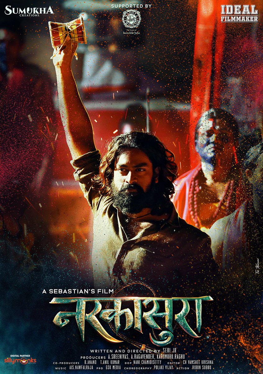 SebiJr_'s tweet photo. Here's presenting you the character poster of @RakshitAtluri from #Narakasura, ��𝐢𝐠𝐡 - 𝐎𝐜𝐭𝐚𝐧𝐞 𝐀𝐜𝐭𝐢𝐨𝐧 𝐏𝐚𝐜𝐤𝐞𝐝 𝐕𝐢𝐨𝐥𝐞𝐧𝐭 𝐃𝐫𝐚𝐦𝐚.

@SebiJr_ @sangeerthanaluv @ais_nawfalraja @sumukhaoffl @idealfilmmaker @MPTourism @GskMedia_PR @SMTollywood https://t.co/JpEsBNN0Qe