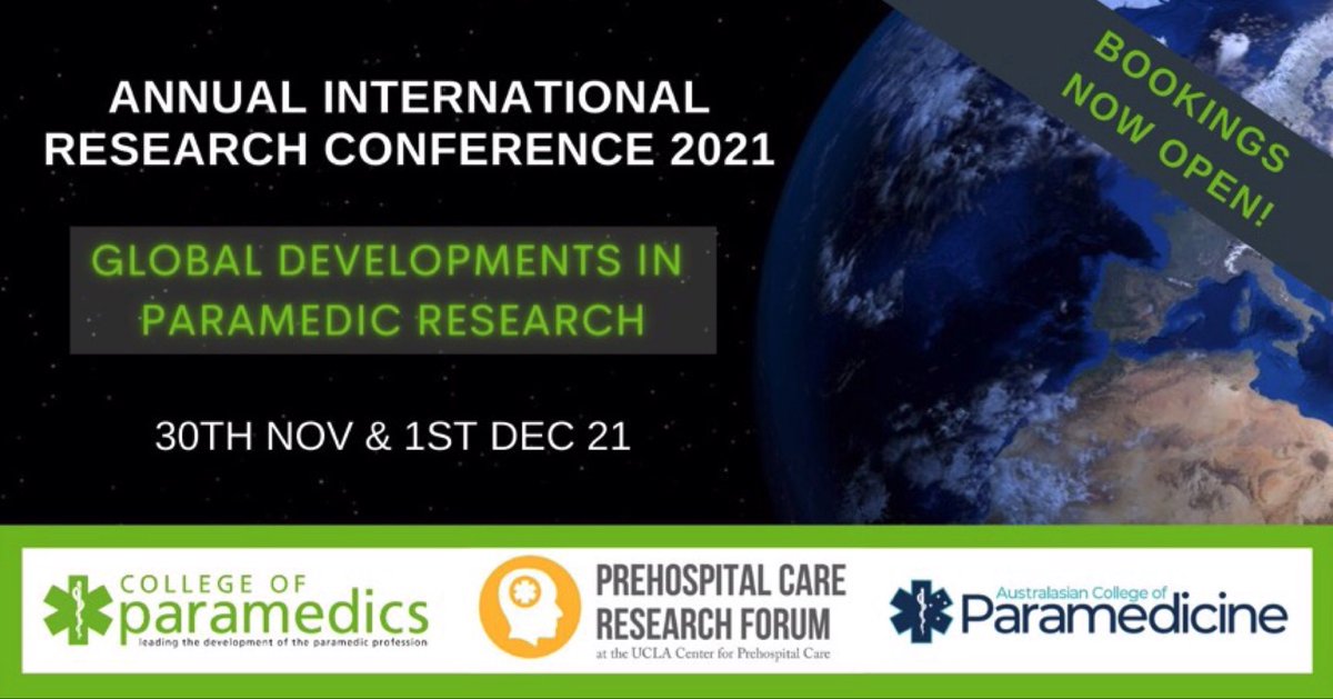 DrJuliaWilliams's tweet photo. Just finished another Res Conference planning meeting with Dave Page from UCLA and Paul Simpson @PaulMSimpson1. So excited about the programme - huge variety of Paramedic research - 56 presentations from abstract submissions. Don’t miss out - book now - it’s free! @ParamedicsUK https://t.co/1WpSzBptOr