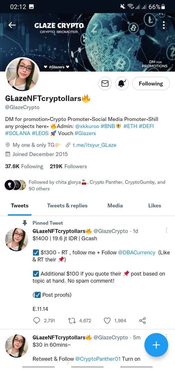 duainfinite's tweet photo. @GlazeCrypto @smileyhappyy @CryptoPanther01 https://t.co/Spqva05dgd