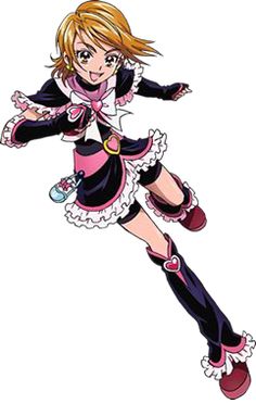 fancycharacter's tweet photo. Tonight's fancy character of the day is Cure Black from Futari wa Precure! https://t.co/OGxz2hZAxu