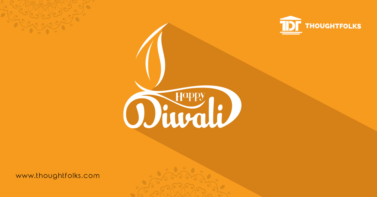 May the light of diyas enlighten your spirit, and the darkness in your soul vanish away. 
Have a happy and blessed Diwali!!!

#Diwali2021 #HappyDiwali #Deepavali #Diwali #ThoughtFolks