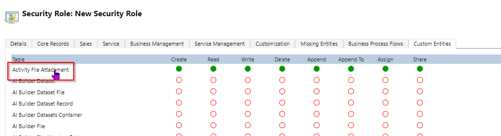 aarty9988's tweet photo. Why didn't a realise sooner...
...when administering Power Apps roles, clicking the name of a custom entity toggles the whole row?
#PowerAppsTips #PowerApps https://t.co/4bLoCidmKa