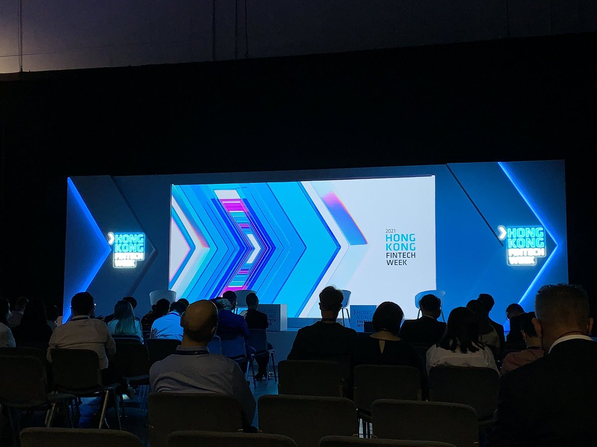 kosby's tweet photo. Back to physical event at #HKFintechWeek ! Excited! 🤟🤟 https://t.co/ISp1VWkCek