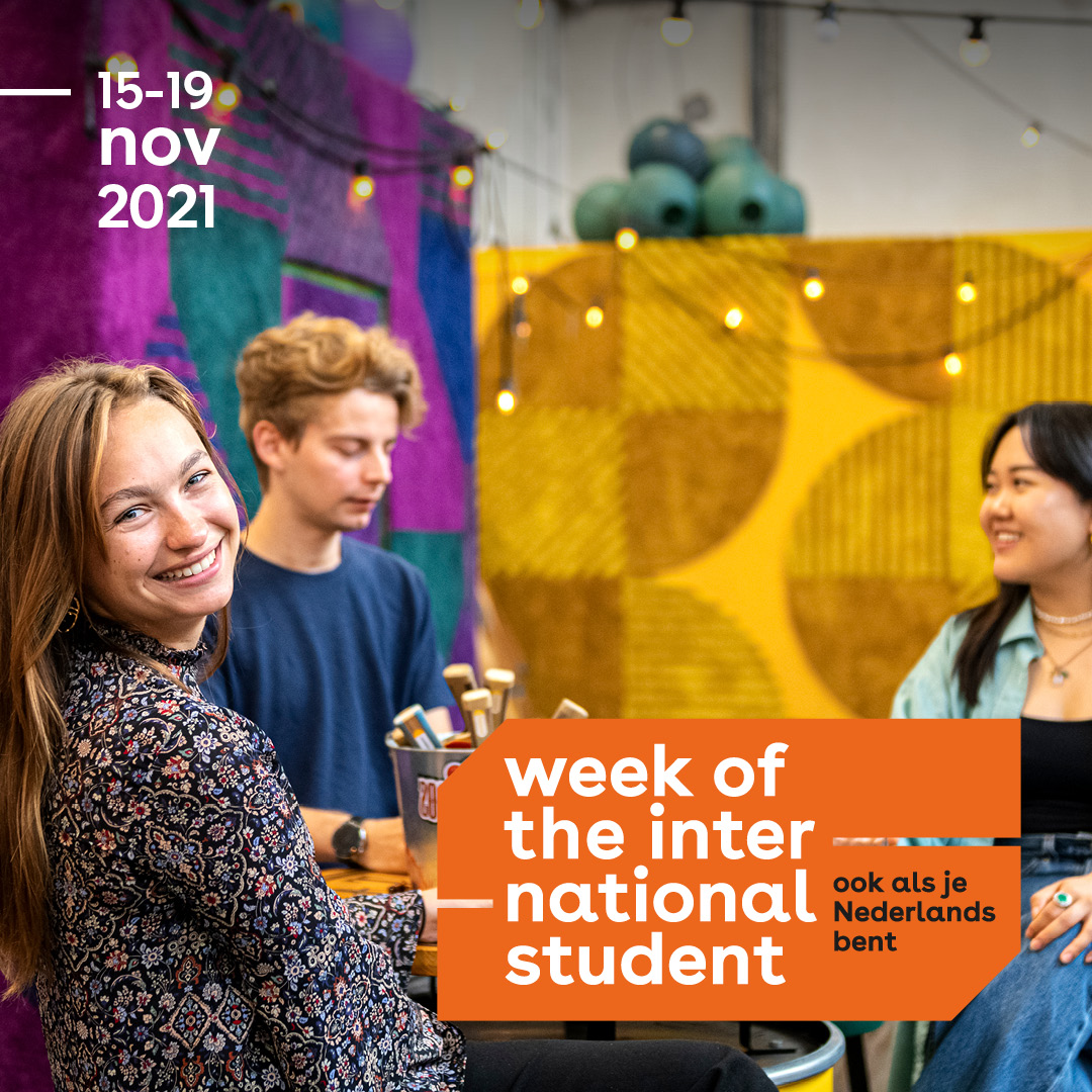 November 15 is the Week of the International Students. Join a walk in student cities and sessions or attend a study fair! This event is to show the importance of an international experience for both Dutch and international students.
bit.ly/3jY8qHW
