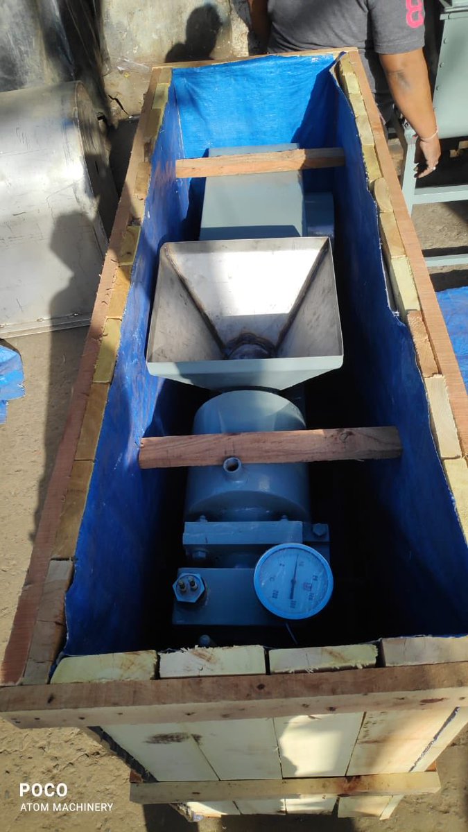 AtomMachinery's tweet photo. Ivory Soap Plodder Machine for Italy & Ghana @ Atom
#atommachinery #atomsoapplodder #atomsoapsigmamixer #atomtriplerollmill #bhavikchudasama #atomsoapmachine #livemachineryvideos #soapcutter
Please Like, Share & Subscribe for Live Machinery Videos
https://t.co/8kOac2oken https://t.co/bhcITgkH92