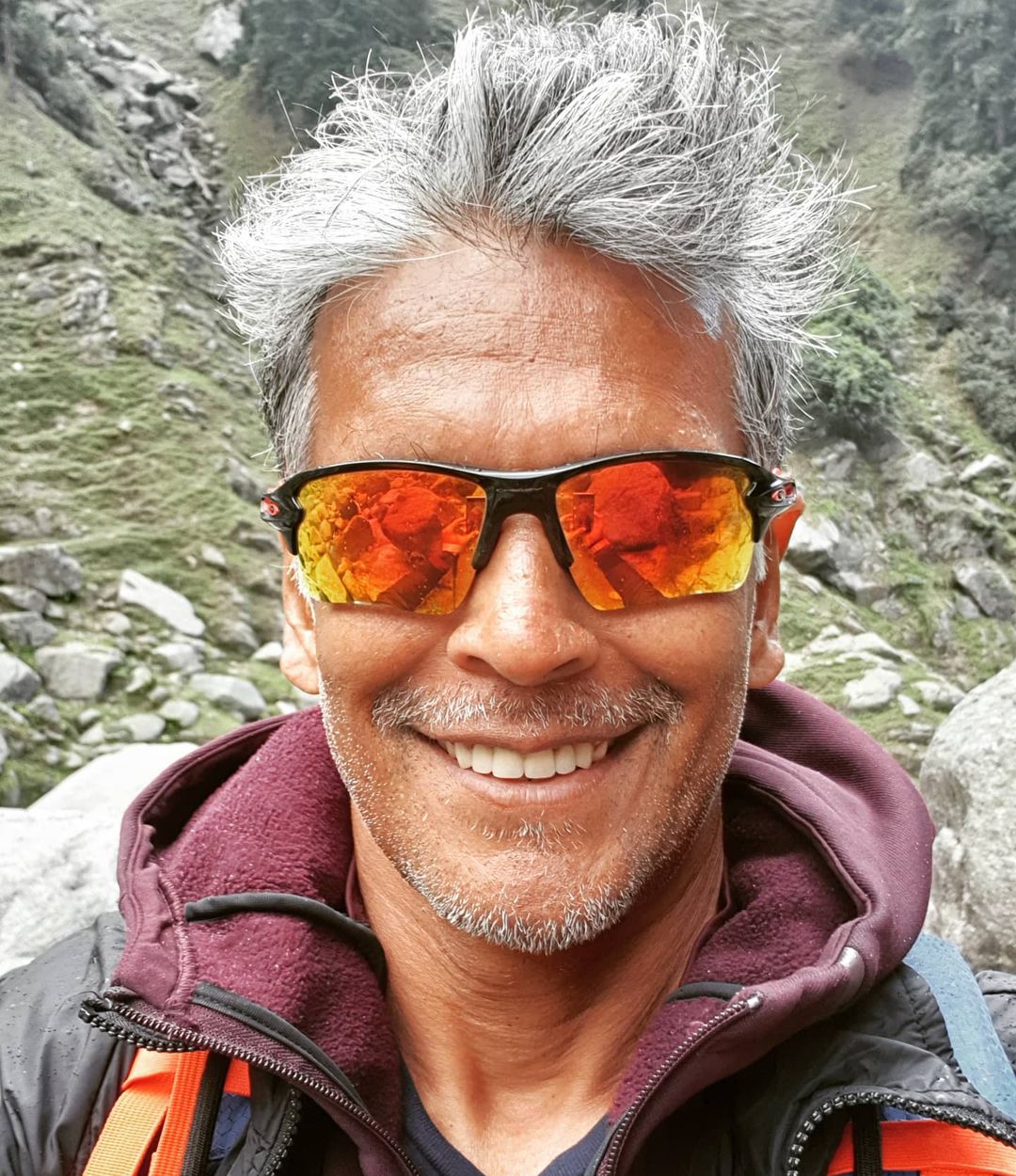 Thanks for being inspiration sir happy birthday Milind Soman 