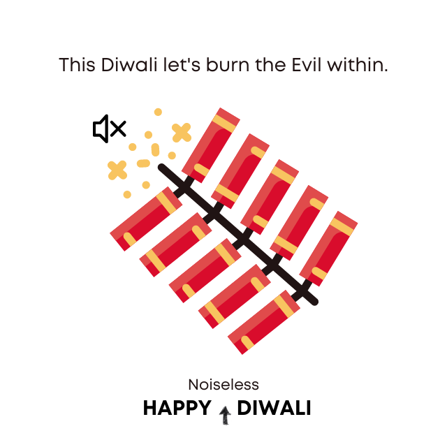 QodeYard's tweet photo. This #Diwali lets burn the evil inside us rather than crackers. Let's enlighten the fraction part of one another's life diyas and candles does. Let's spread happiness and joy instead of pollution. #HappyDeepavali from #Qodeyard. https://t.co/RAGpKNo4or