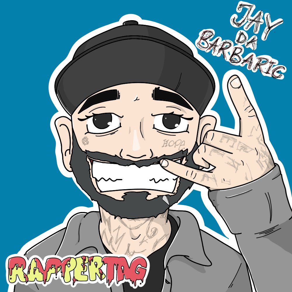 Rappertag_'s tweet photo. Introducing Jay P Da Barbaric, who is up next in #Rappertag https://t.co/Kr30Ux2bpX