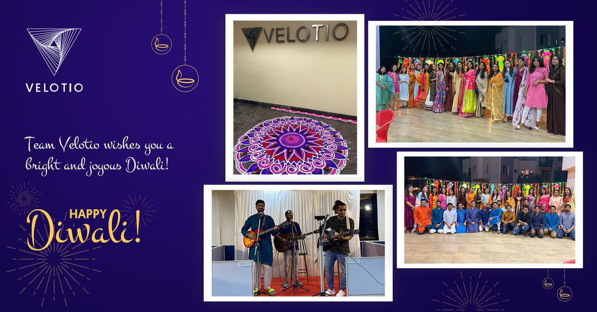 velotiotech's tweet photo. Going back to the office is always special nowadays. We recently celebrated Diwali at the Velotio Pune office and had a gala time together!

We wish you all a fun-filled and sparkling Diwali too!

P.S. Masks were removed only for taking pictures.😊 https://t.co/8LaimntX61