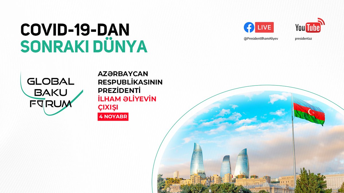 azpresident's tweet photo. Prezident İlham Əliyevin VIII Qlobal Bakı Forumunda çıxışı
https://t.co/XCR1dZjRis https://t.co/fDuoFXegH6