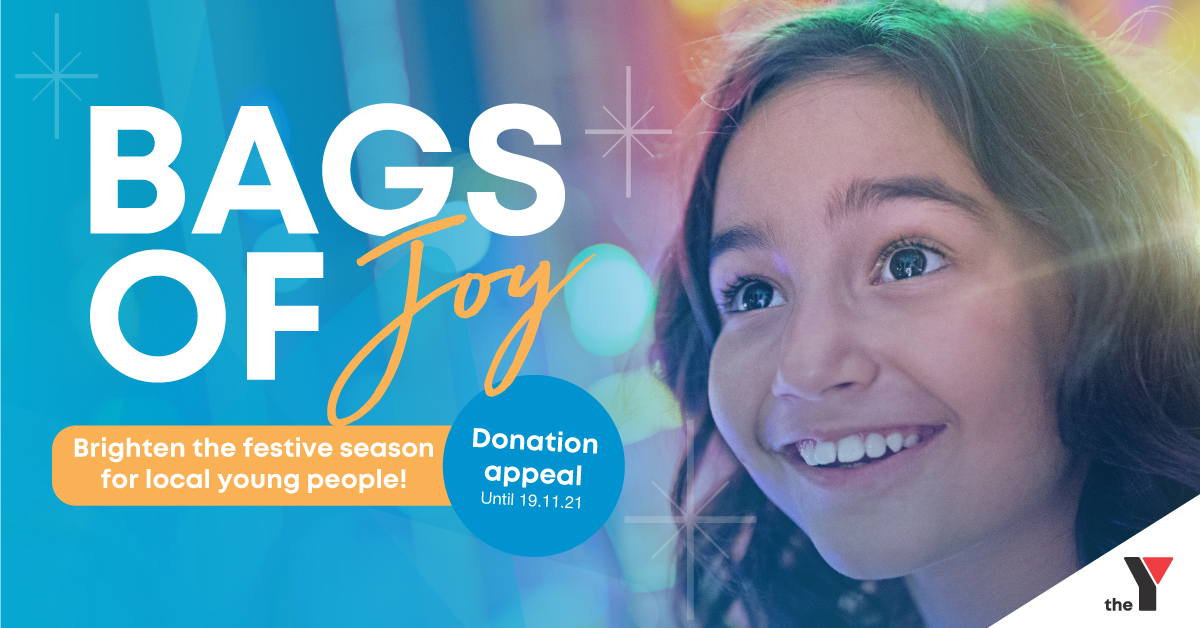 Help brighten Christmas time for young people experiencing disadvantage in Ballarat through donating to our annual Bags of Joy appeal. Due to Covid, we’re accepting monetary donations to support the purchase of gifts for ages 12-21. Thank you! More info: yballarat.org.au/bags-of-joy