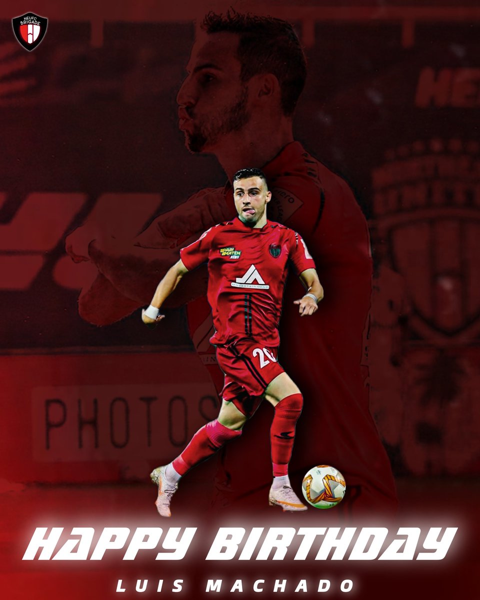 NEUFC BRIGADE × NEUTD (@neufcbrigade) on Twitter photo Wish You A Very HAPPY BIRTHDAY <a href="/Luismachado_7/">Luis Machado</a> 🎂✨
Desejo a você um FELIZ ANIVERSÁRIO Luis Machado 🎂✨
📸 <a href="/Luismachado_7/">Luis Machado</a> 🎂
.
.
🚨FOR MORE UPDATES ON #NEUTD
FOLLOW <a href="/NeufcBrigade/">NEUFC BRIGADE × NEUTD</a> Wish You A Very HAPPY BIRTHDAY <a href="/Luismachado_7/">Luis Machado</a> 🎂✨
Desejo a você um FELIZ ANIVERSÁRIO Luis Machado 🎂✨
📸 <a href="/Luismachado_7/">Luis Machado</a> 🎂
.
.
🚨FOR MORE UPDATES ON #NEUTD
FOLLOW <a href="/NeufcBrigade/">NEUFC BRIGADE × NEUTD</a>
