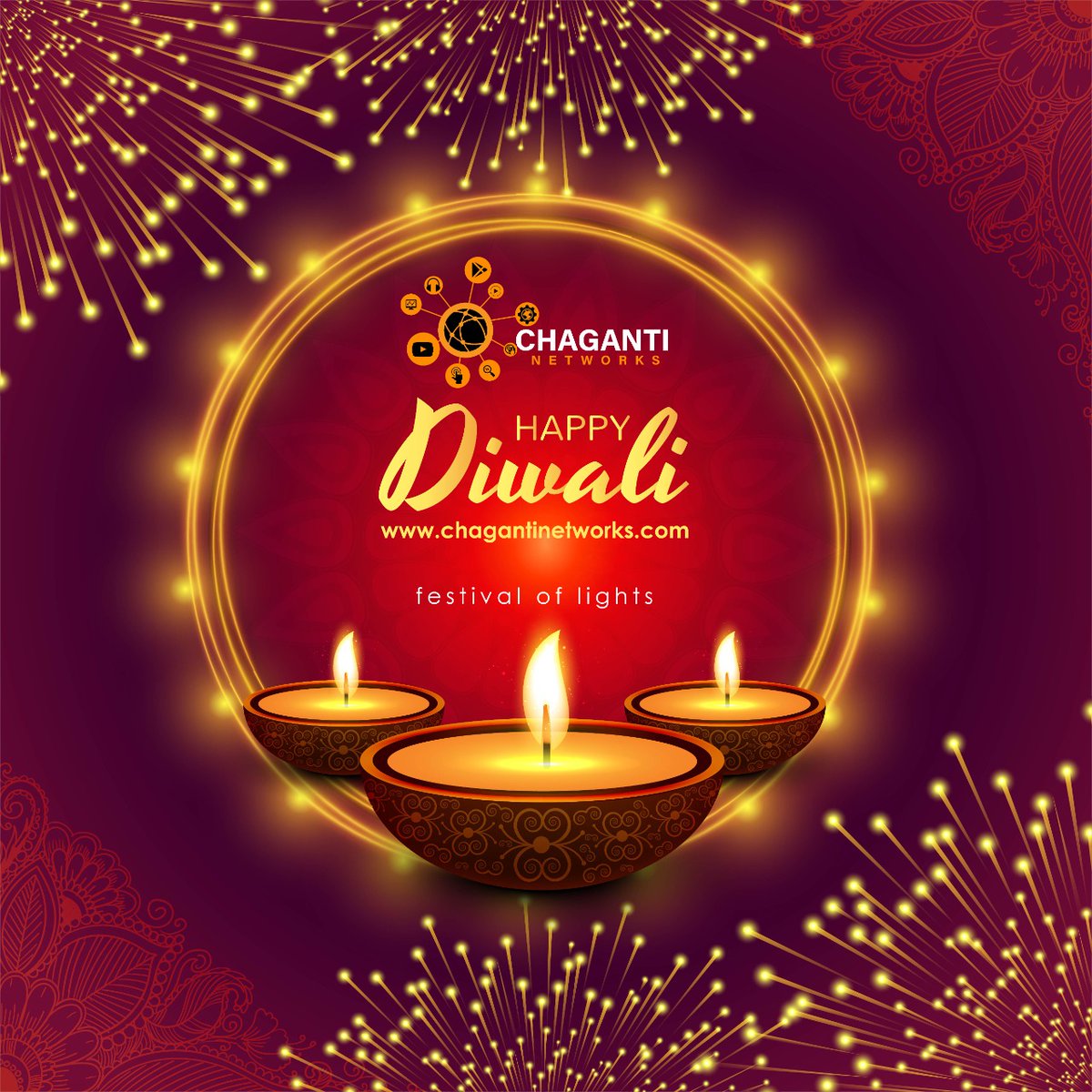 ChagantiNetwork's tweet photo. May the millions of lamps of Diwali illuminate your life with happiness, joy, peace and health. Wish you and your family a very prosperous Diwali.
@chagantinetworks
#chagantinetworks #chagantiproductions #ASK20 #ajaysrinivas #ajaysrinivasofc #HappyDeepavali #HappyDiwali https://t.co/vXTbO7cot0