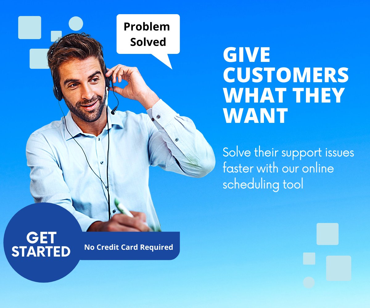 When customer tension is high, every interaction counts. That's why support reps are scheduling virtual conferences and phone calls with Appointlet. We streamline the booking flow so it's effortless for both parties to show up on time. #customersupport #customersuccess