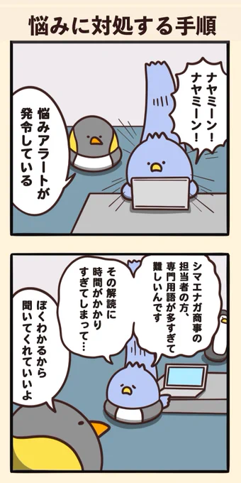 悩みに対処する手順 