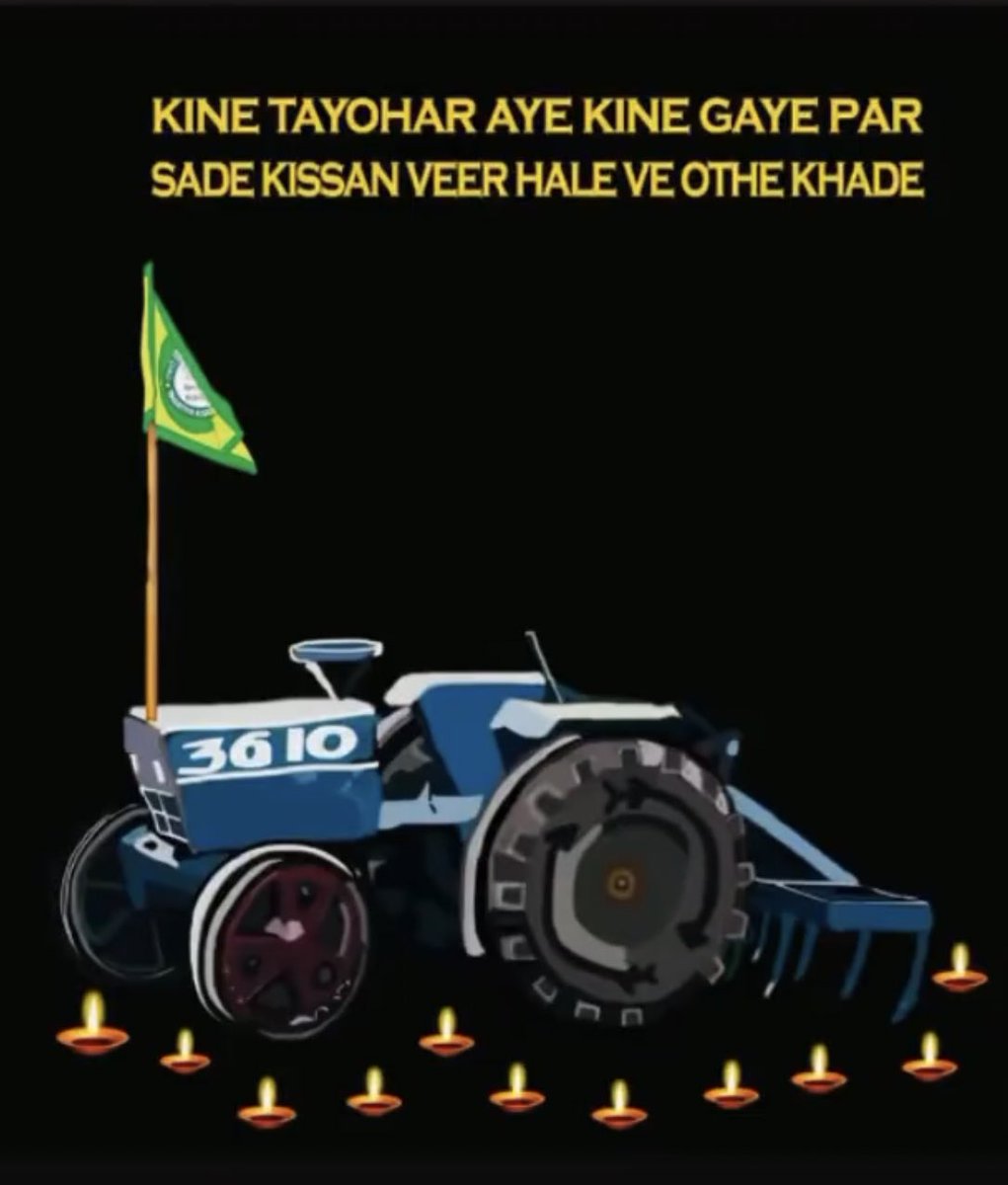 itsBrarBaby's tweet photo. Good morning Farmer supporters.

#DiwaliWithFarmers 

Let's celebrate this Diwali with our farmers. https://t.co/E1395eiu7w