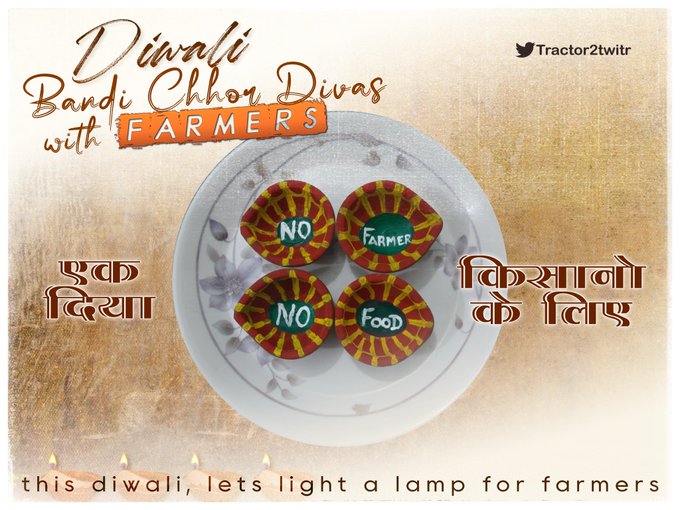 tak1ngover's tweet photo. You should care because it’s about the food on your table. Farmers are fighting for us every day, so it’s time for us to support. 

#DiwaliWithFarmers https://t.co/0UnzyfmYyZ