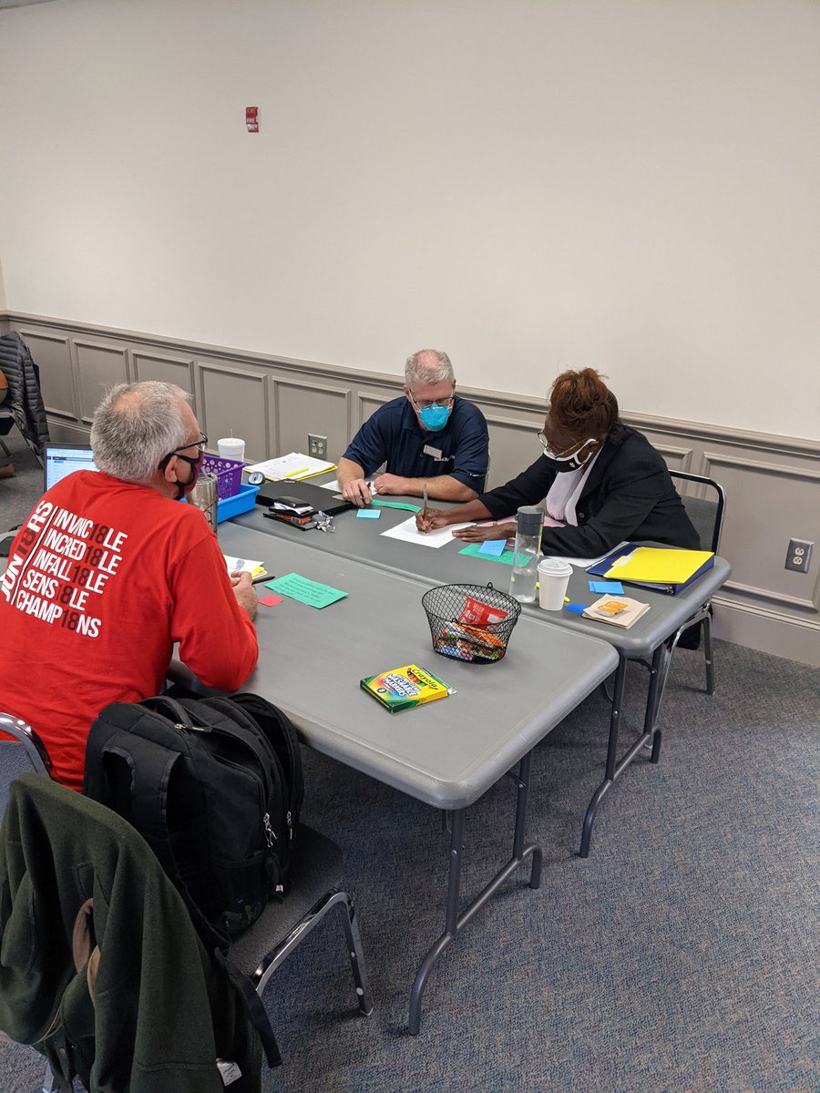 Another great session with our #CTE New Teacher Cohort today. Great conversations and growth for all involved!