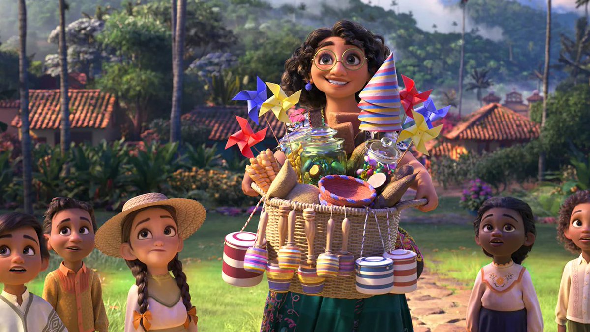 Encanto is stunning! A colorful display of the visual and cultural wonder of Colombia. The film is filled with life, vibrant colors, lively music and memorable, charismatic characters. It warms my soul to see a Disney film celebrating Colombia. Que se escuche mi gente!  #Encanto