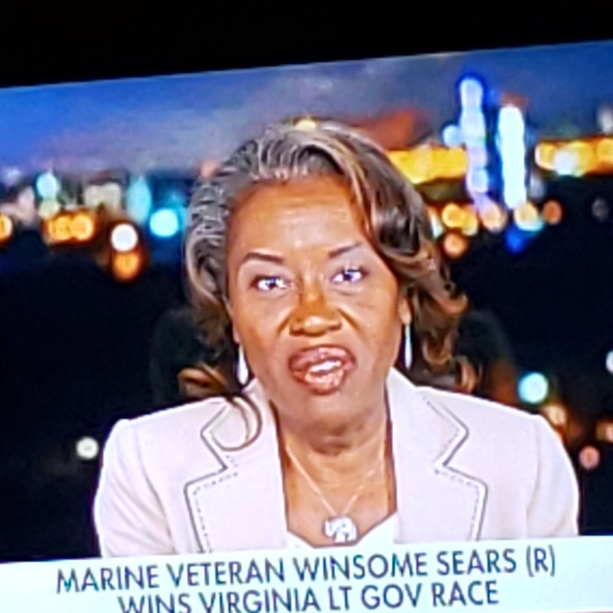MsMacAttack321's tweet photo. Winsome Sears is the antithesis to racist, divider in chief former President Barack Obama. Hope in America has been restored and RESET! The #AmericanDream is ALIVE &amp; WELL! The #RacistCard is officially DEFUNCT! https://t.co/2fkGC44RkX