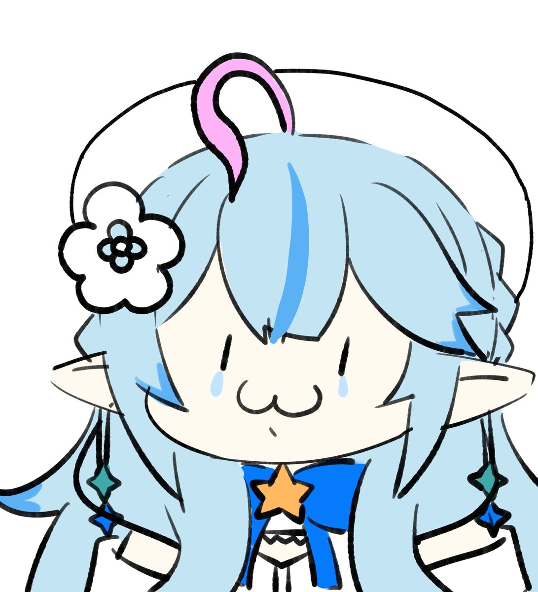 雪花ラミィ 「#らみらいぶ 
( `ᾥ' ) 」|honmirinのイラスト