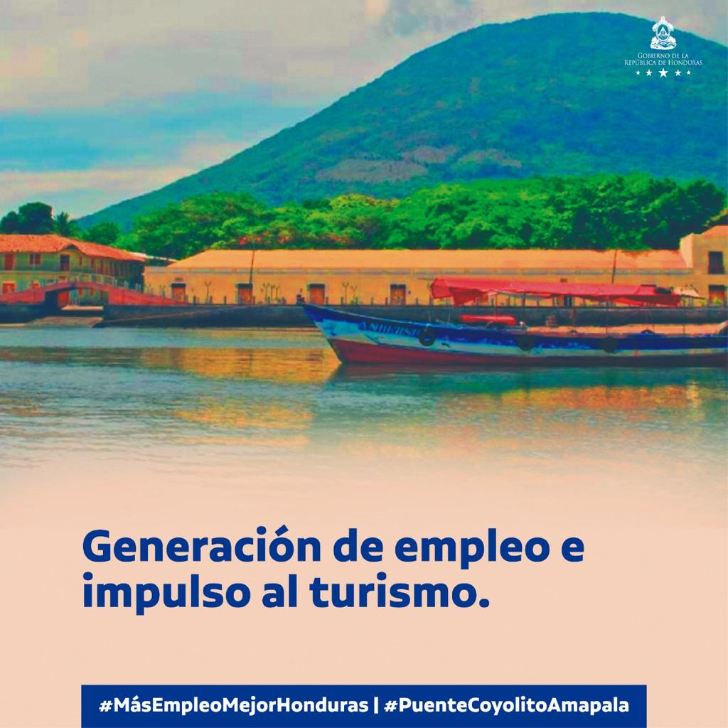 LuisColindresHN's tweet photo. Puente entre Coyolito y Amapala generará más empleo, oportunidades y prosperidad.
#PuenteCoyolitoAmapala https://t.co/Hi0xNyx07l
