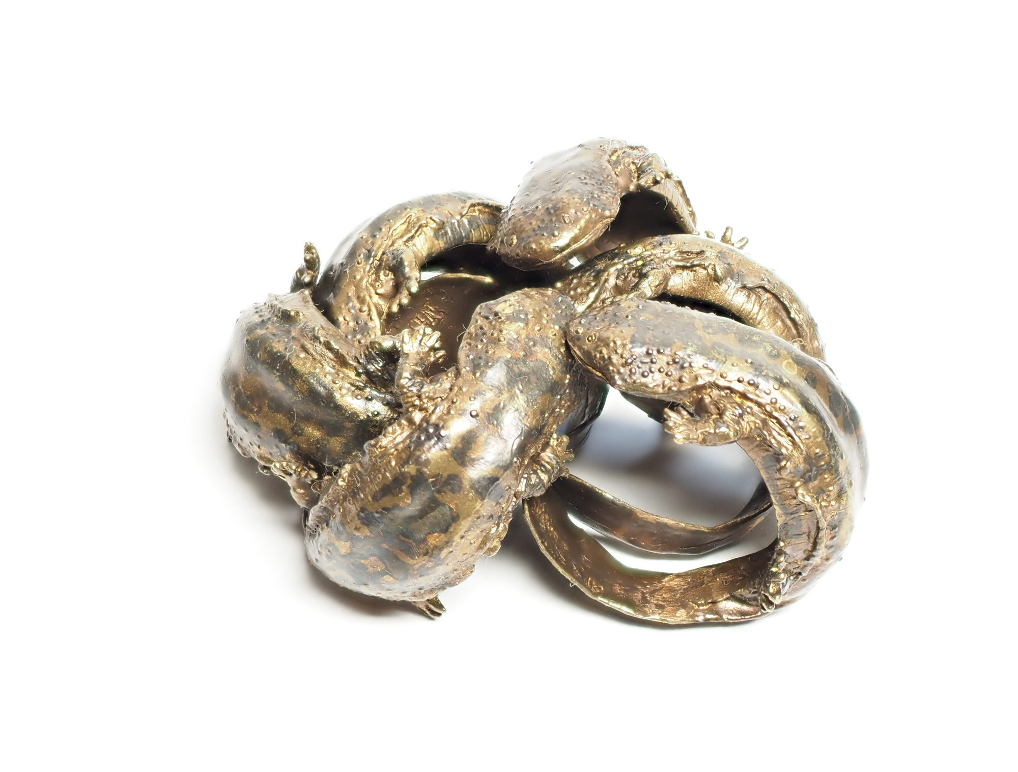 オオサンショウウオのリング_シルバー