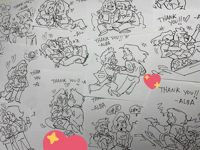 stuck with lokius doodles for orders once again (not that i'm complaining <3) #Loki #Mobius #lokius 