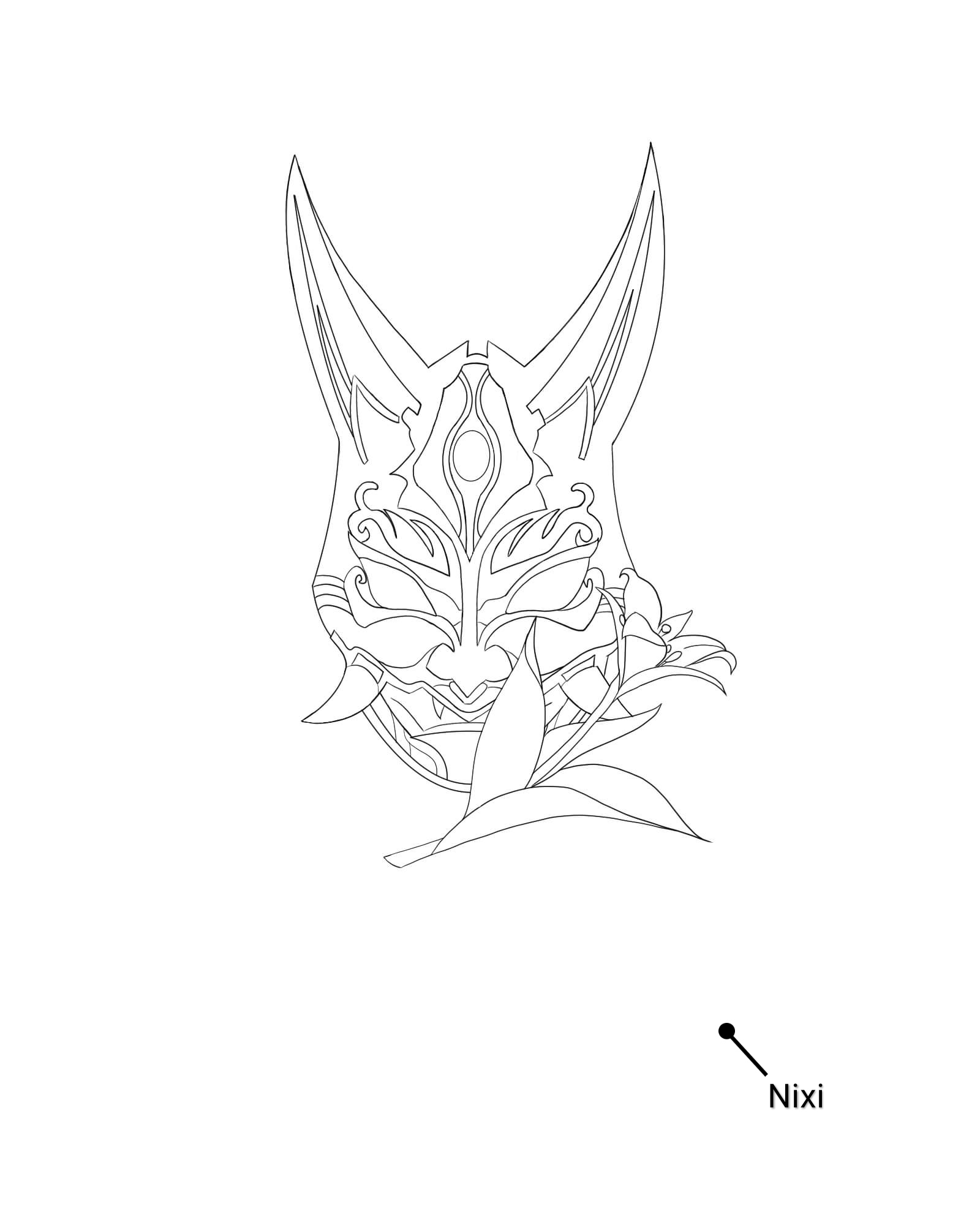 Genshin tattoo design idea planning to do the same with all characters   rGenshinImpact