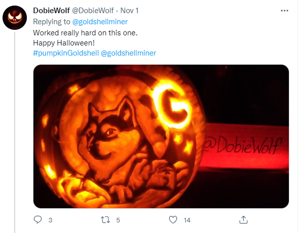 goldshellminer tweet picture