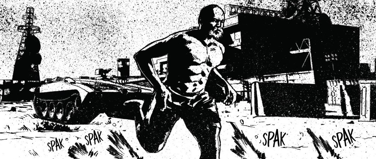 LeeJiles1's tweet photo. 9 days left on the Kickstarter for my brand new horror/action comic, Red Scare! https://t.co/Jms0066HCv 
#indiecomics #Kickstarter #kickstartercomics #redscare #horror #actionhorror #horrorcomics #zombies https://t.co/cgNeSpdfw6