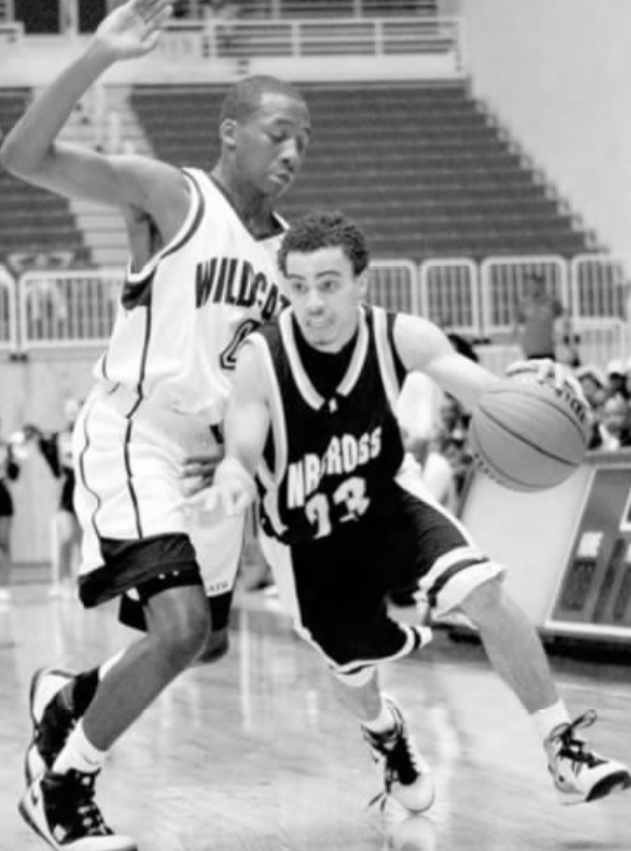 NTHSports's tweet photo. Getting ready for some basketball - here is a throwback from 2009 - @THS_HawksMBB Head Coach @CoachRome4 with some pressure defense for the Wheeler Wildcats https://t.co/tmfFIMFO4j