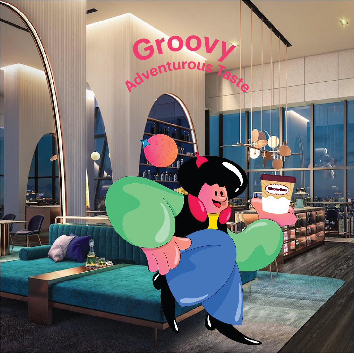 SansiriPLC's tweet image. Groovy ตัวแทนของ Adventurous Taste คนมีไฟ ทั้ง Work Hard ทั้ง Play Smart แถม Passion ยังล้น และเป็นคนที่ Active สุดๆ ชอบลองสิ่งใหม่ๆ แมทช์ที่สุดกับไอศกรีม Love The Twist 3 รสชาติใหม่จาก Haagen-Dazs ที่พลาดไม่ได้เด็ดขาด

#SansiriXHaagenDazs #FreezeTheMoment #FreezeTheDeals