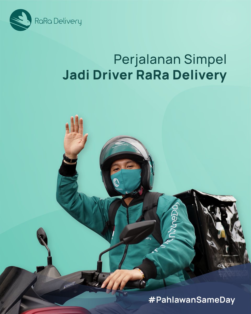 Itulah perjalanan yang harus kamu tempuh untuk menjadi Driver RaRa Delivery. Semua proses ini gratis dan tanpa ada pungutan biaya apa pun ya, Sobat!    

#PahlawanSameDay #lokerkurir #kurirjakarta #kurirsurabaya