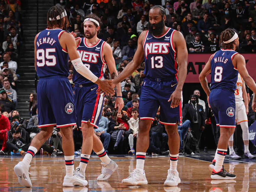 Nets247I's tweet photo. KD ne mette 32 e trascina i Nets alla terza vittoria consecutiva.
β‘οΈ https://t.co/0GKUIZFMGQ
#NetsWorld #NetsvsHawks #KD https://t.co/PVFKWpDawc