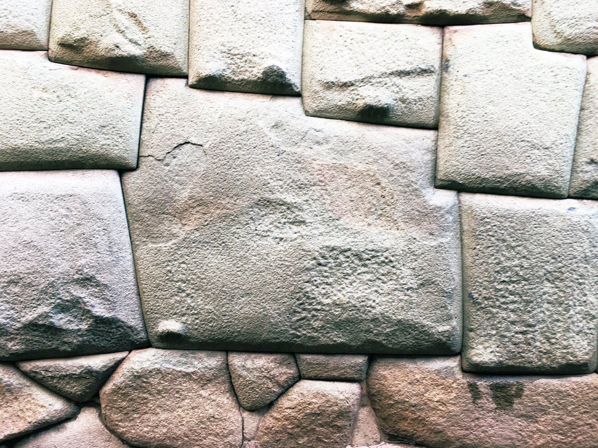 SimeonTegel's tweet photo. No cement or mortar needed. The Incas just may have been the world’s greatest stonemasons. https://t.co/CUaL7r2rc3